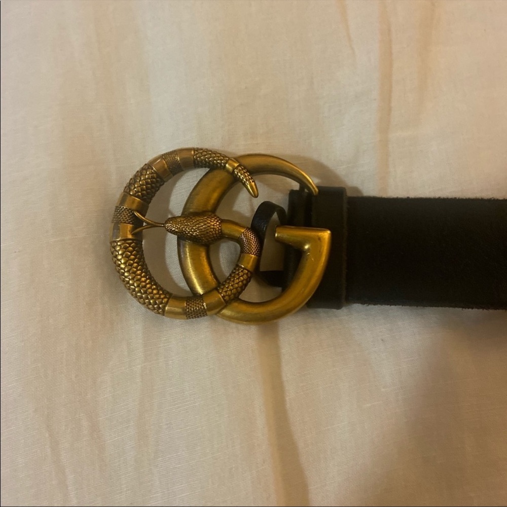 Gucci snake G authentic belt